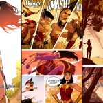 A Look Inside The French Wonder Woman And Harley Quinn Graphic Novel